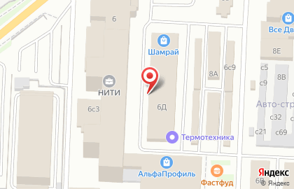 Банный супермаркет Прибанбасс в проезде Яблочкова на карте