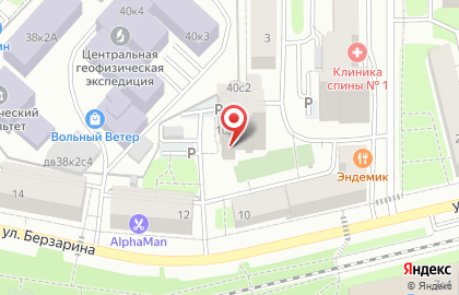 Супермаркет Пятёрочка в Москве на карте