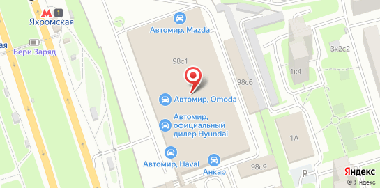 Автотехцентр Ankar на карте