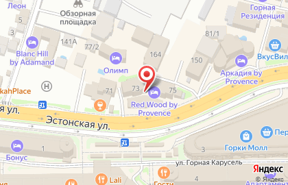 Татьяна на Эстонской улице на карте