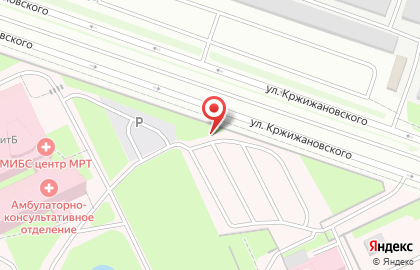 Автостоянка на ул. Коллонтай, 36а на карте