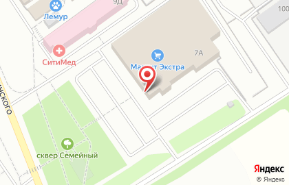 Мастерская по изготовлению ключей на улице Зелинского на карте