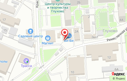 Автомагазин Би-би на площади Ленина на карте
