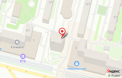 Банкомат Хоум Кредит энд Финанс Банк в Ханты-Мансийске на карте