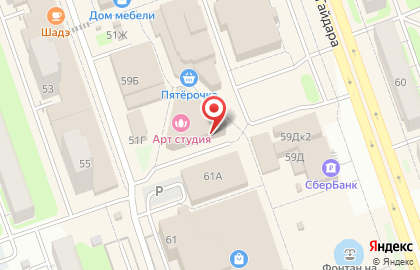 Киоск фастфудной продукции Шашлычный двор в Нижнем Новгороде на карте