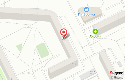 Магазин Красное & Белое на улице Черепанова на карте