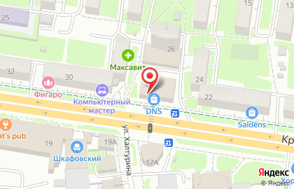 Банкомат Газпромбанк на Красноармейском проспекте, 26а на карте