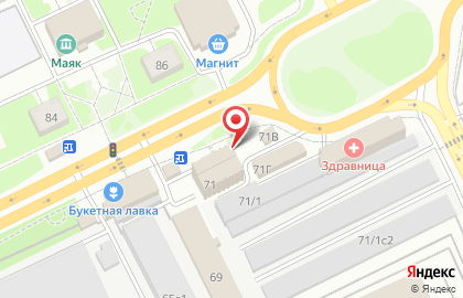 Семерочка на Иркутском тракте на карте