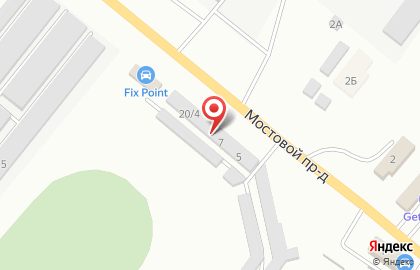 Автомастерская ДИАГНОСТИКА+ в Ленинском районе на карте