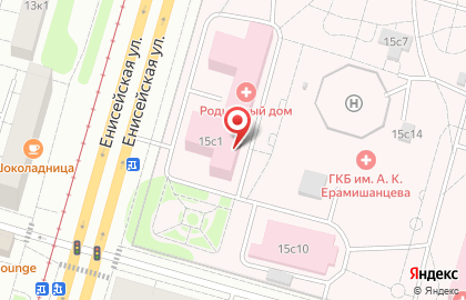 Городская клиническая больница №20 / Родильный дом на карте