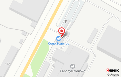 Продуктовый магазин Село Зеленое на карте
