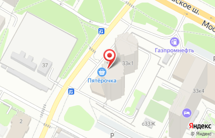 Центр страхования Эм-плюс на Московском шоссе на карте