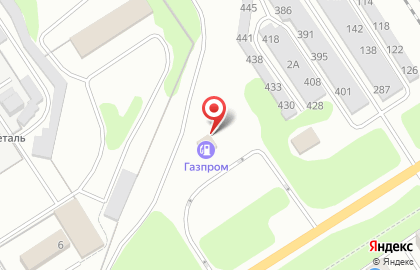 СТО Газпром на улице Космонавтов на карте