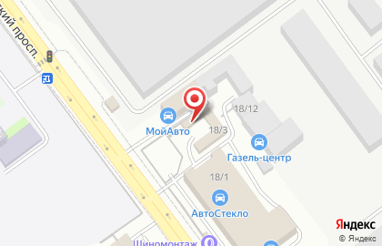 Камнеобрабатывающая компания Седьмое небо на Октябрьском проспекте на карте