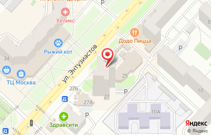 Киоск полуфабрикатов на карте