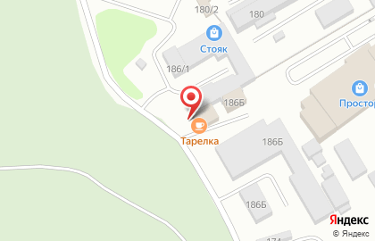Столовая Тарелка на улице Карла Маркса на карте