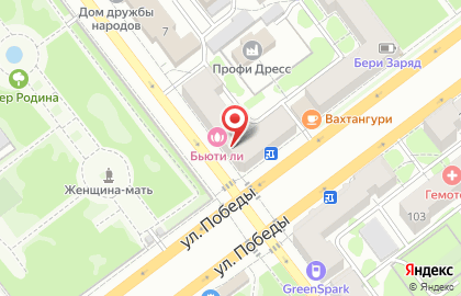 Ателье Элегант в Промышленном районе на карте