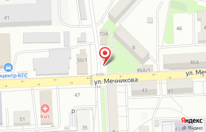 Киоск по продаже фастфудной продукции в Железнодорожном районе на карте