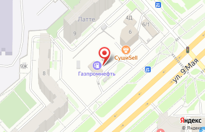 АЗС в Красноярске на карте