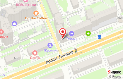 Магазин Сладкоежка на проспекте Ленина на карте