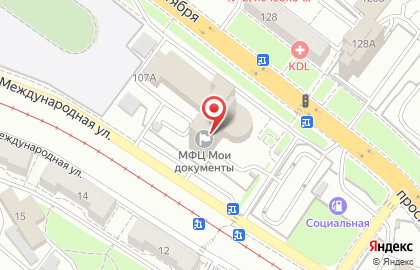 Центр бухгалтерских услуг в Ленинском районе на карте
