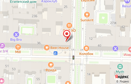 Шерлок на улице Чайковского на карте