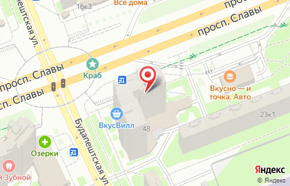Зоомагазин ЛораЛэнд на Будапештской улице на карте