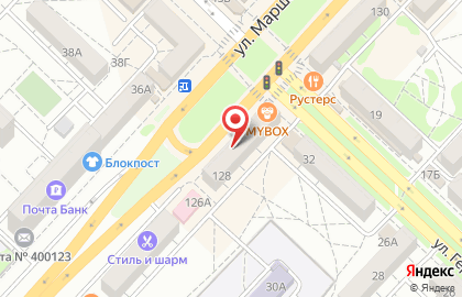 Торговая фирма Санрей в Краснооктябрьском районе на карте
