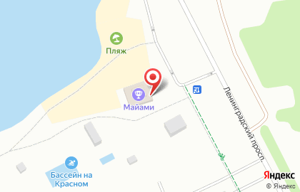 Городская Федерация плавания на открытой воде на карте