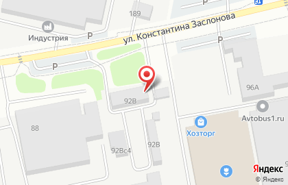 Столовая Дача на улице Константина Заслонова на карте
