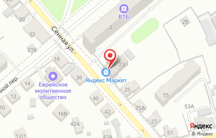 Оптово-производственная компания Серебряная ладья на Сенной улице на карте
