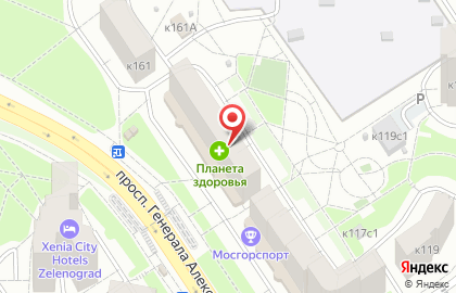 Элефант на улице Третьего Интернационала на карте