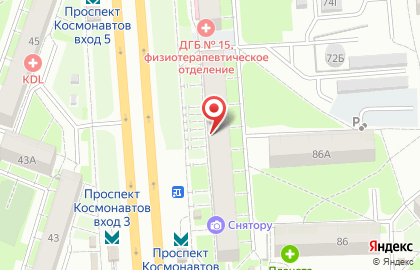 Почта Банк в Екатеринбурге на карте