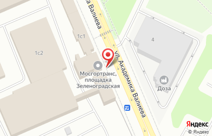 Зеленоградский автокомбинат, ГУП Мосгортранс на карте
