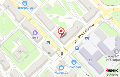 Магазин товаров для рукоделия в Октябрьском районе на карте