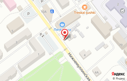 Магазин Катюша в Перми на карте