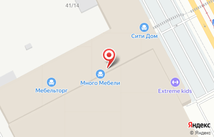 Салон мебели Классика на улице Терешковой на карте