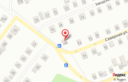 Кафе Баско, супермаркет на Северной улице на карте