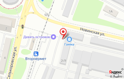 Фирма Омега в Чкаловском районе на карте