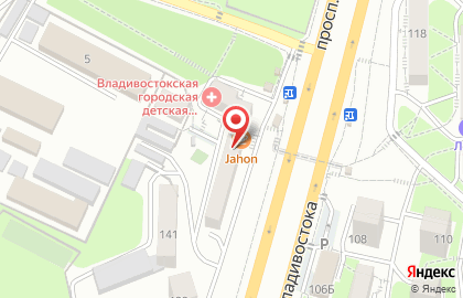 Торговая компания Восток-Сервис Владивосток на проспекте 100-летия Владивостока на карте