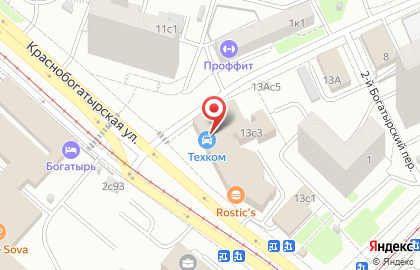 Ремонтная мастерская в Москве на карте