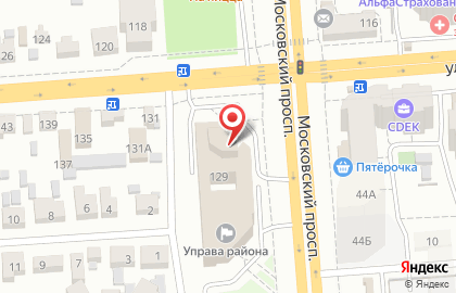 Воронежское областное управление инкассации Росинкас на карте