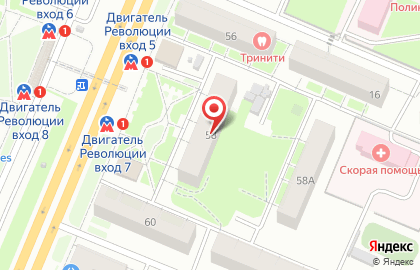 Молочная Кухня Детского Питания на Двигателе Революции на карте