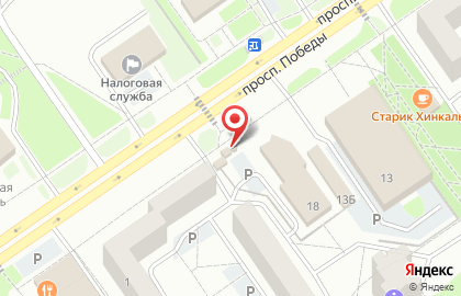 Магазин Карамелька в микрорайоне Восточный на карте