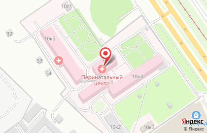 Перинатальный центр Старооскольская Окружная Больница Святителя Луки Крымского на карте