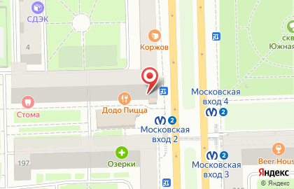 Связной на Московской на карте