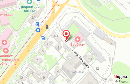 Классика в Железнодорожном районе на карте