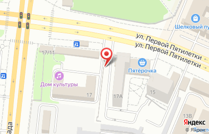 Сеть оптово-розничных магазинов Лучший выбор в Тракторозаводском районе на карте