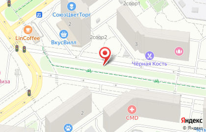 ОптЦветТорг на Ильинском бульваре на карте