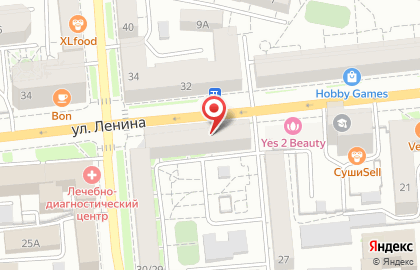 Салон оптики ЦентрОПТИКА на улице Ленина на карте